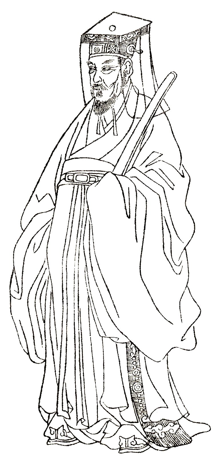 明代官服像中的于谦